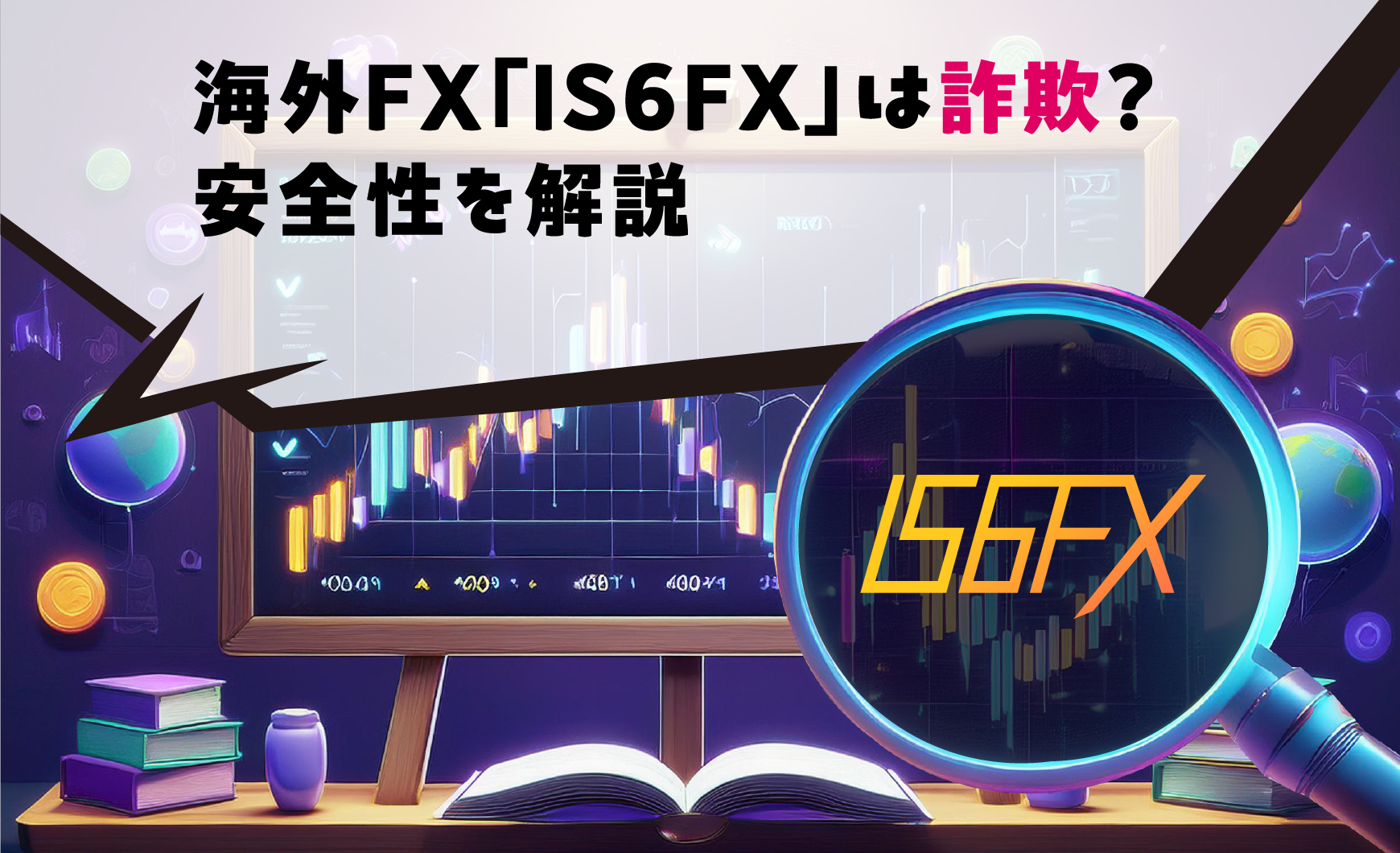 海外FX「IS6FX」は詐欺？安全性を解説