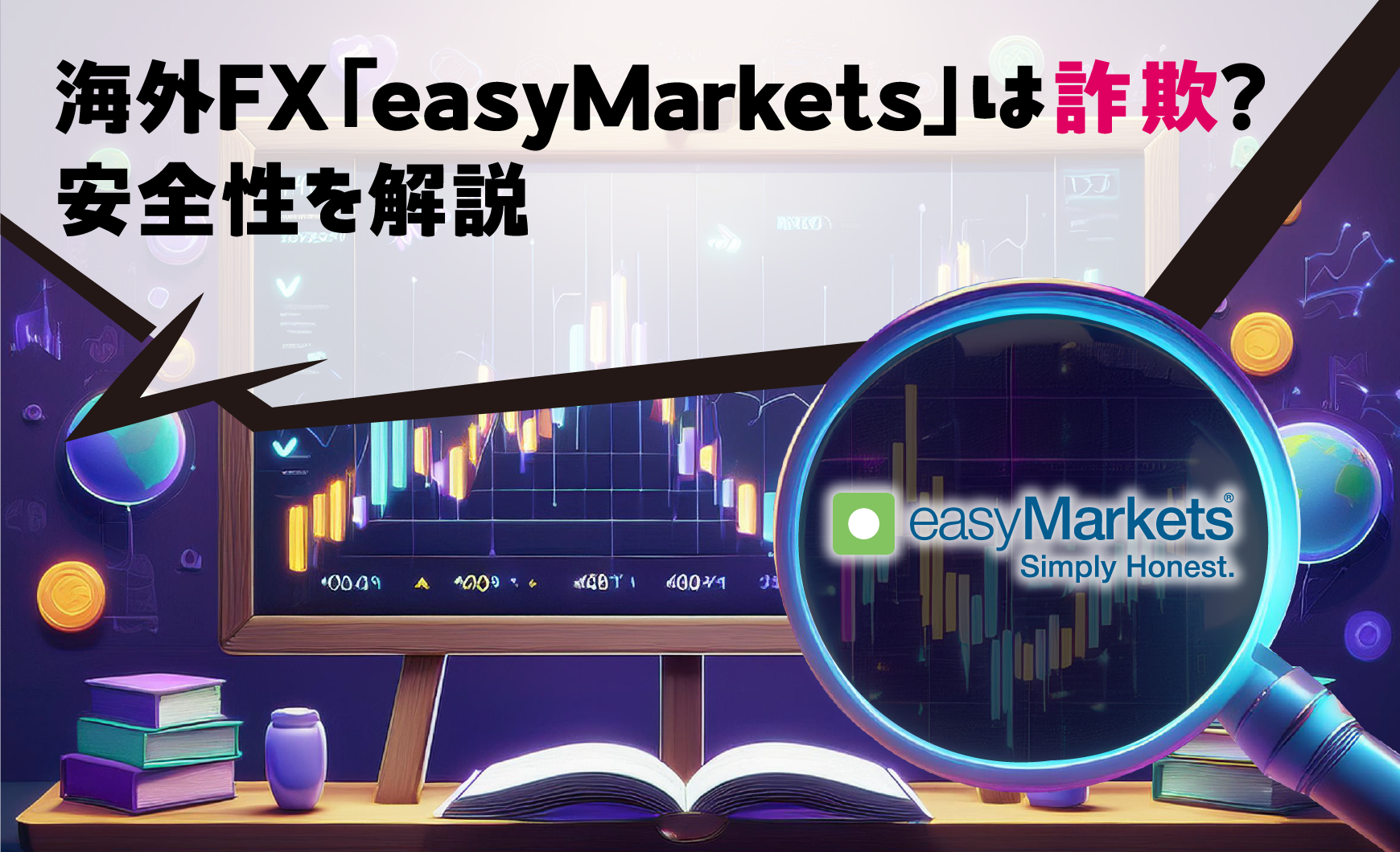 海外FX「easyMarkets」は詐欺？安全性を解説