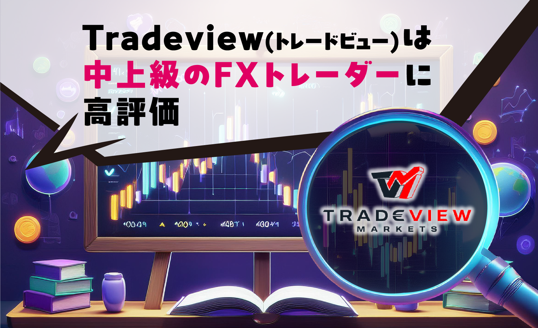 Tradeview(トレードビュー)は中上級のFXトレーダーに高評価